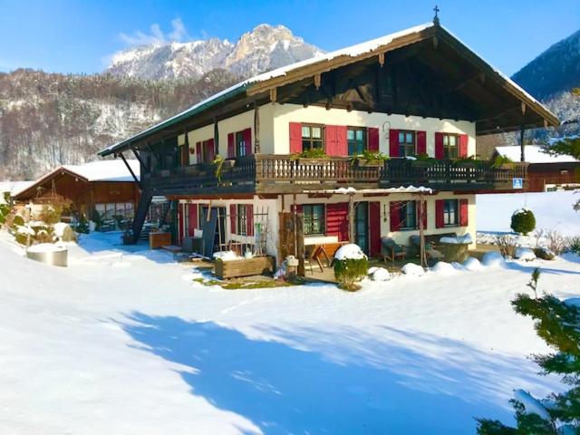 Ferienwohnung Draexl Garten Und Bergblick Nußdorf am Inn Extérieur photo